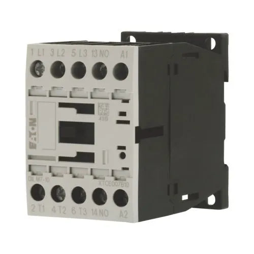 DILM7-10(*VDC) Contactor tripolar 7A 400V 12-250VDC 3kW 1NO IP20