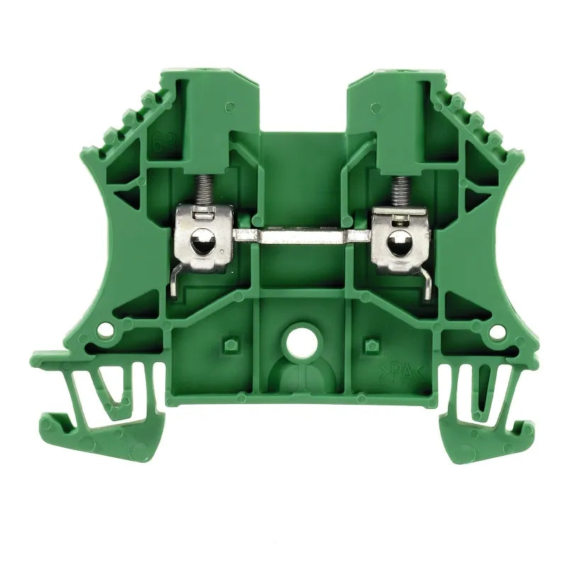 WDU 2.5 GN Clema de paso en color verde 2.5mm² 26-12AWG 24A 800VCA