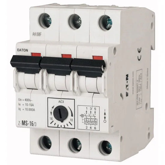 Z-MS-40/3 INT GUARDA MOTOR 25-40 AMPS