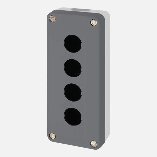 CAJA DE 4 ORIF PLASTICA  GRIS SC1 – TES
