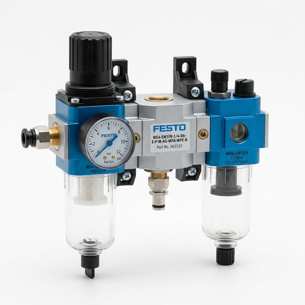 FESTO MS4-EM1FR-1/4-D6-E-P-M-AG-MPA-WPE-B