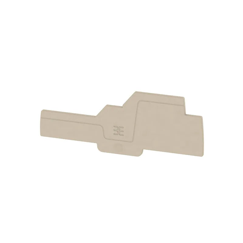 AEP IO23 Tapa final beige para clema AIO23 1.5 2SI