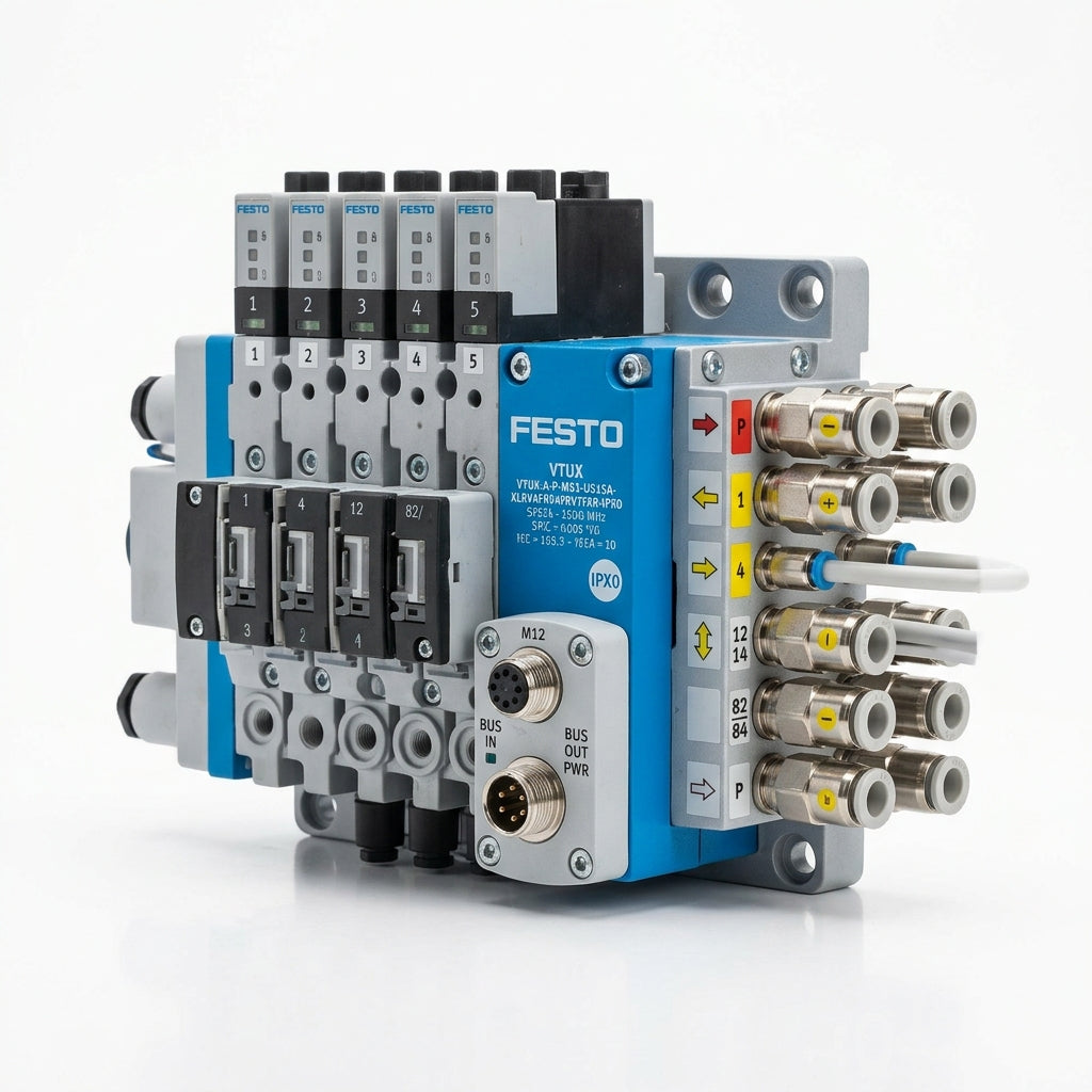 FESTO VTUX-A-P-MS1-US15A-XLRV4FRV4FRV7FXR-IPX0