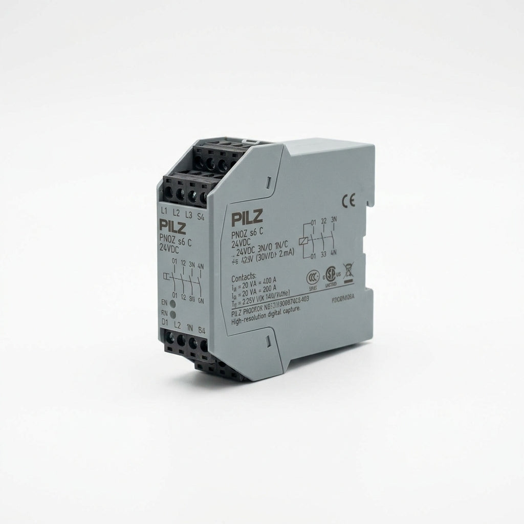 PILZ PNOZ s6 C 24VDC 3N/O 1N/C