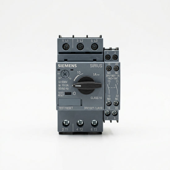 SIEMENS 3RV1021-1JA10+3rv1901- 1A INTERRUPTOR