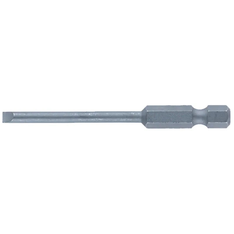 BIT E6,3 0,4X2,5X70 Punta desatornillador plano 70Lx2.5Dx0.4Wmm