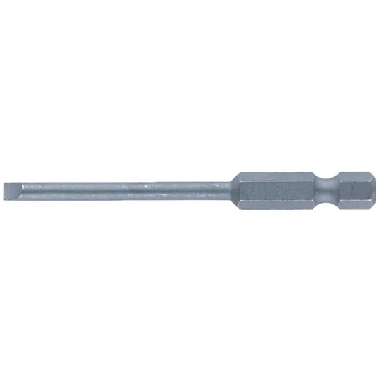 BIT E6,3 0,4X2,5X70 Punta desatornillador plano 70Lx2.5Dx0.4Wmm