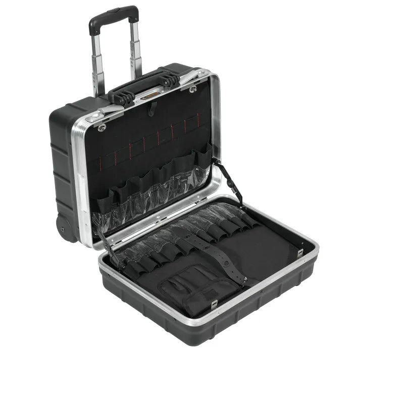 TOP CASE Maleta plastica con ruedas, sin herramientas