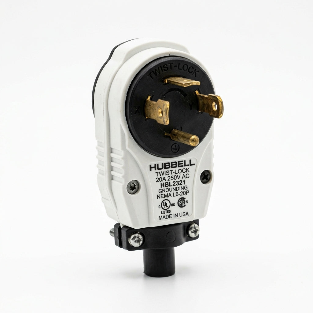 Hubbell Twist Lock 20a Contacto De Seguridad