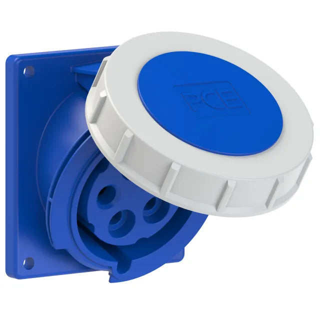 2803 Base empotrar 3P+N+T 9H 16A 230V IP67 Azul