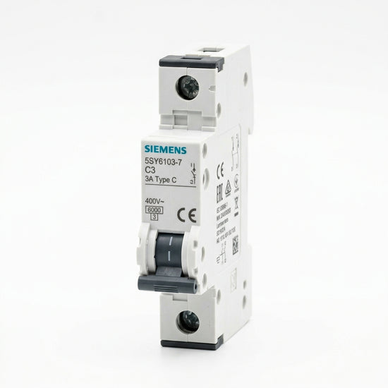 SIEMENS 5SY6103-7 MCB C3 CON 5ST3010 230/400V INTERRUPTOR AUTOMATICO