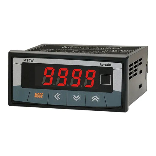 MT4W-AA-4N Amperímetro AC de panel 96WX48Hmm 100-240VCA Indicador