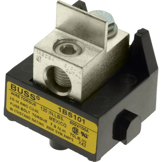 Portafusible modular para fusibles ultrarrápidos FHW 1Polo 100A 600V 200kA