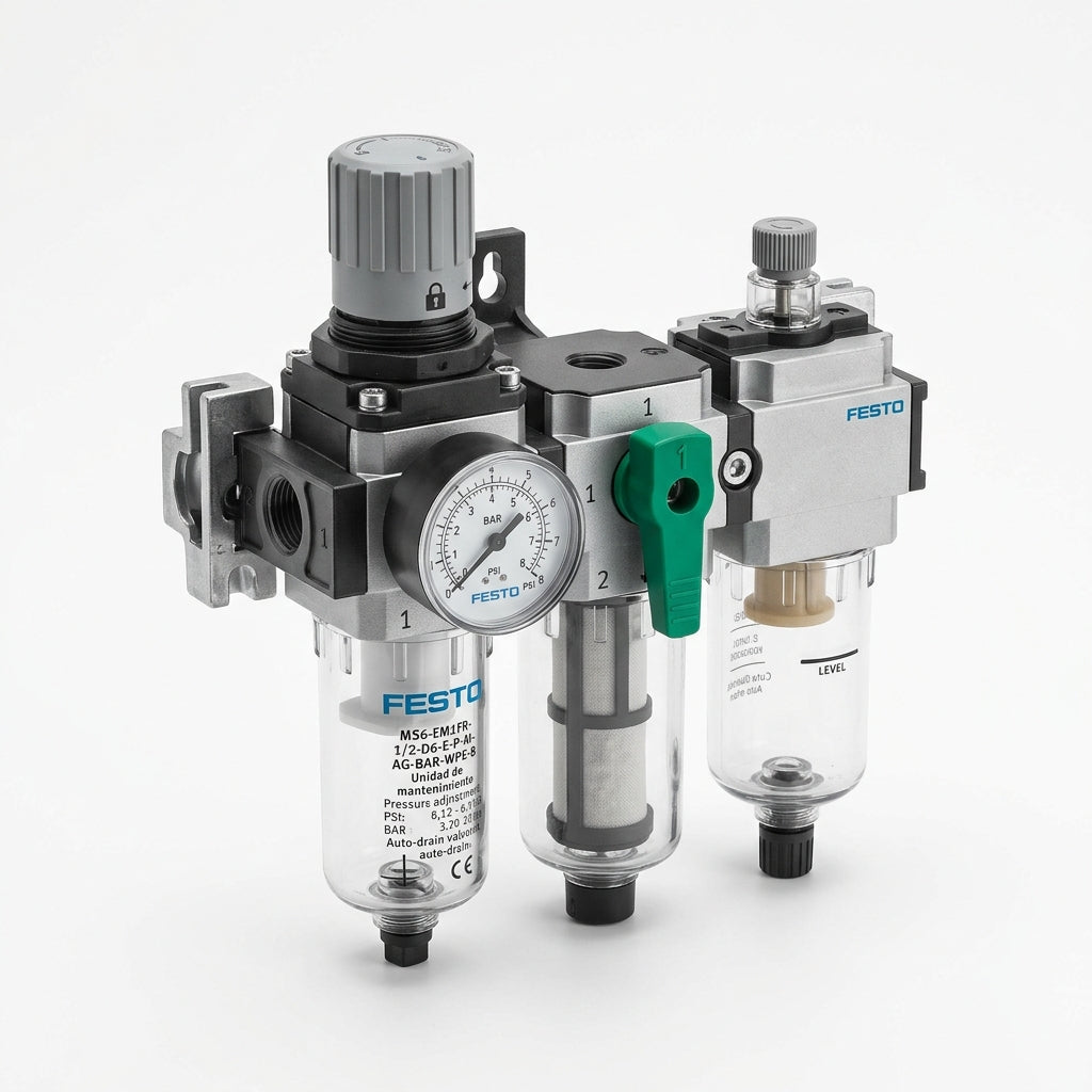 FESTO MS6-EM1FR-1/2-D6-E-P-M-AG-BAR-WPE-B
