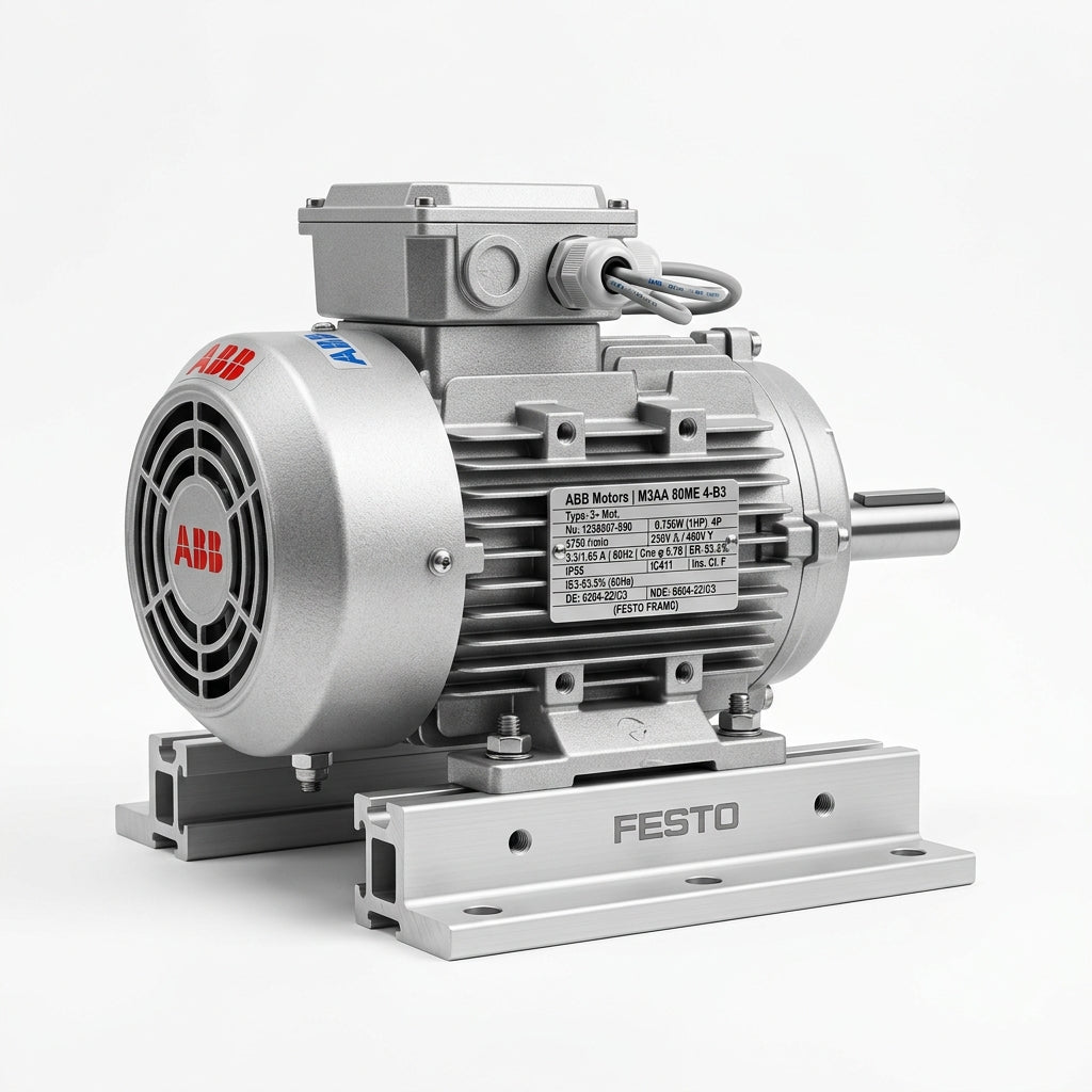 FESTO FRAME, FOOT MOTOR, ABB MOTORS