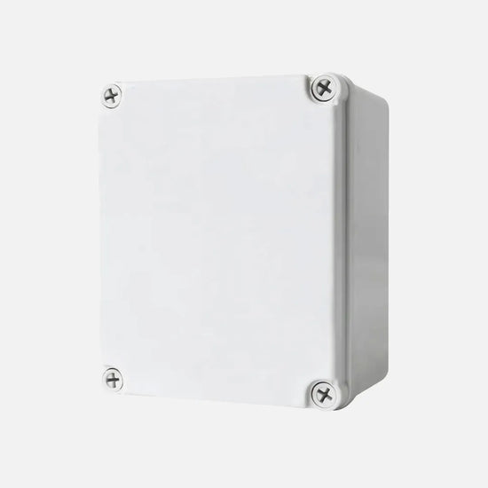 Caja de distribucion sobrep. p. opaca c/plat. 175HX125WX75Dmm Plastic PC IP67