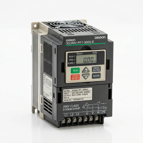 RASMI ELECTRONICS LTD UK 3G3MV PF1 3005-E CON DETALLE ESTETICO
