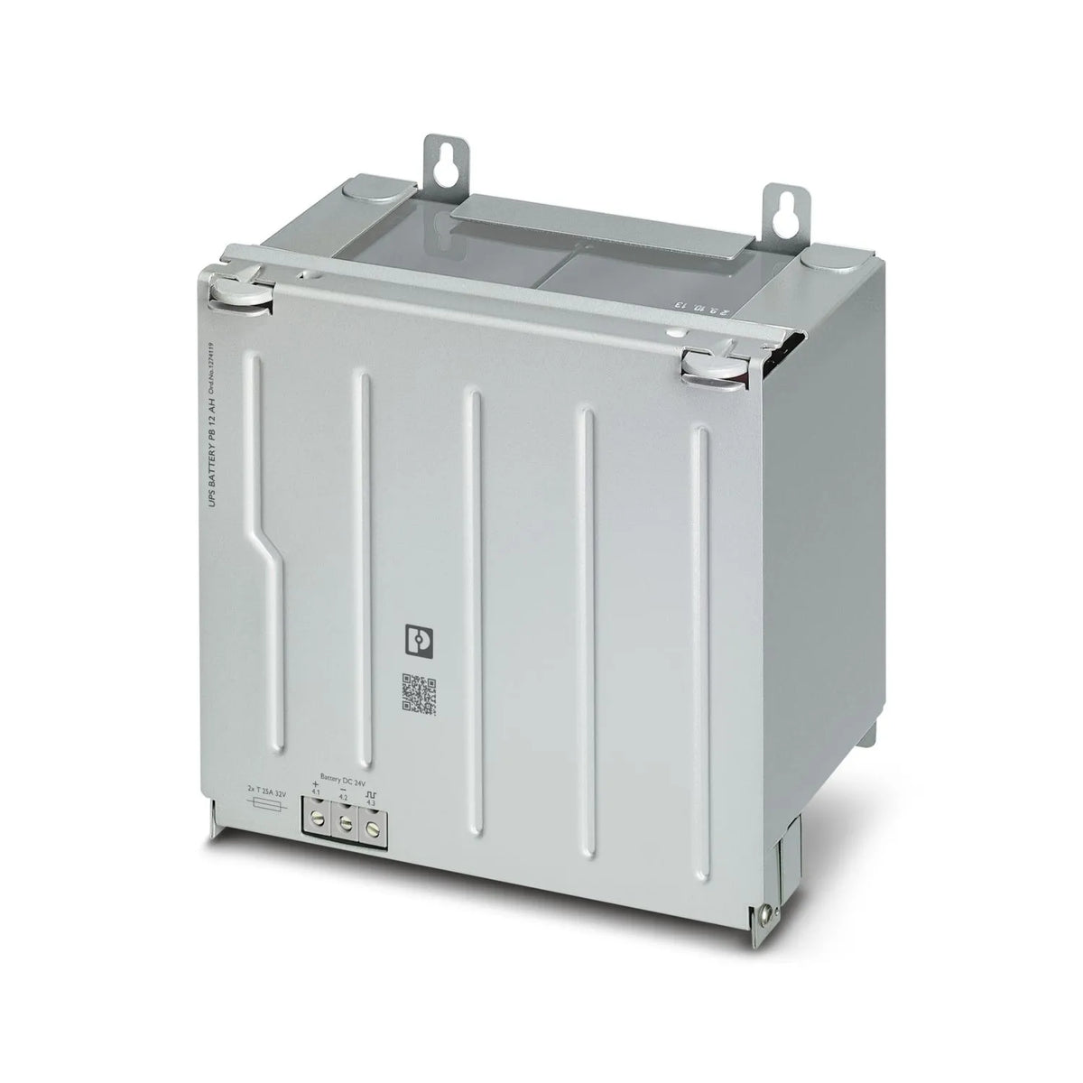 UPS-BAT/PB/24DC/12AH Batería Acumulador Plomo VRLA 24VCC 12Ah Carril DIN IP20