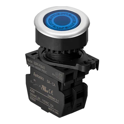 PUL ILUM 30mm AZUL NA MOD RAZ 12-24V