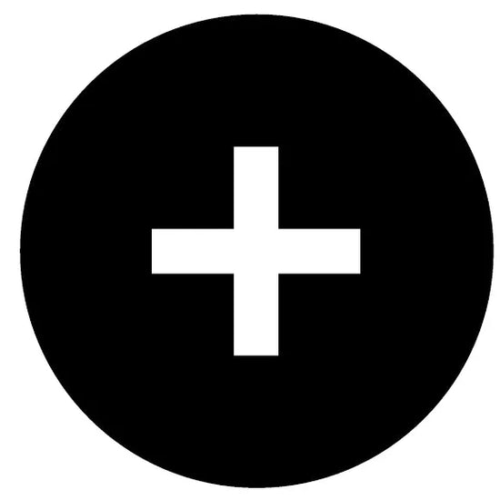 M22-XDH-S-X4 RMQ-Titan Placa para Botón D-Saliente Negro Símbolo -+-
