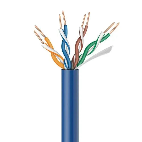 Cable FTP CAT5 2x4x 24AWG Condumex PVC color azul