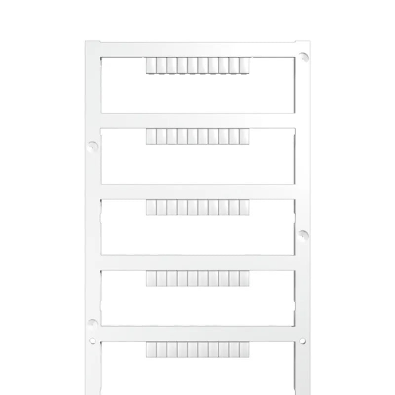 DEK 5/3.5 MC NE WS Etiqueta para clema sin rotulación 5Hx3.5Wmm Blanca 100Pz