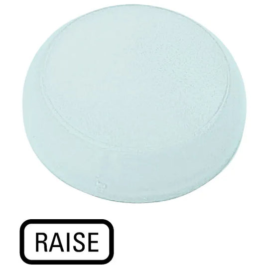 M22-XL-W-GB17 RMQ-Titan Lente para luz piloto Diseño-Plano color Blanco -RAISE-