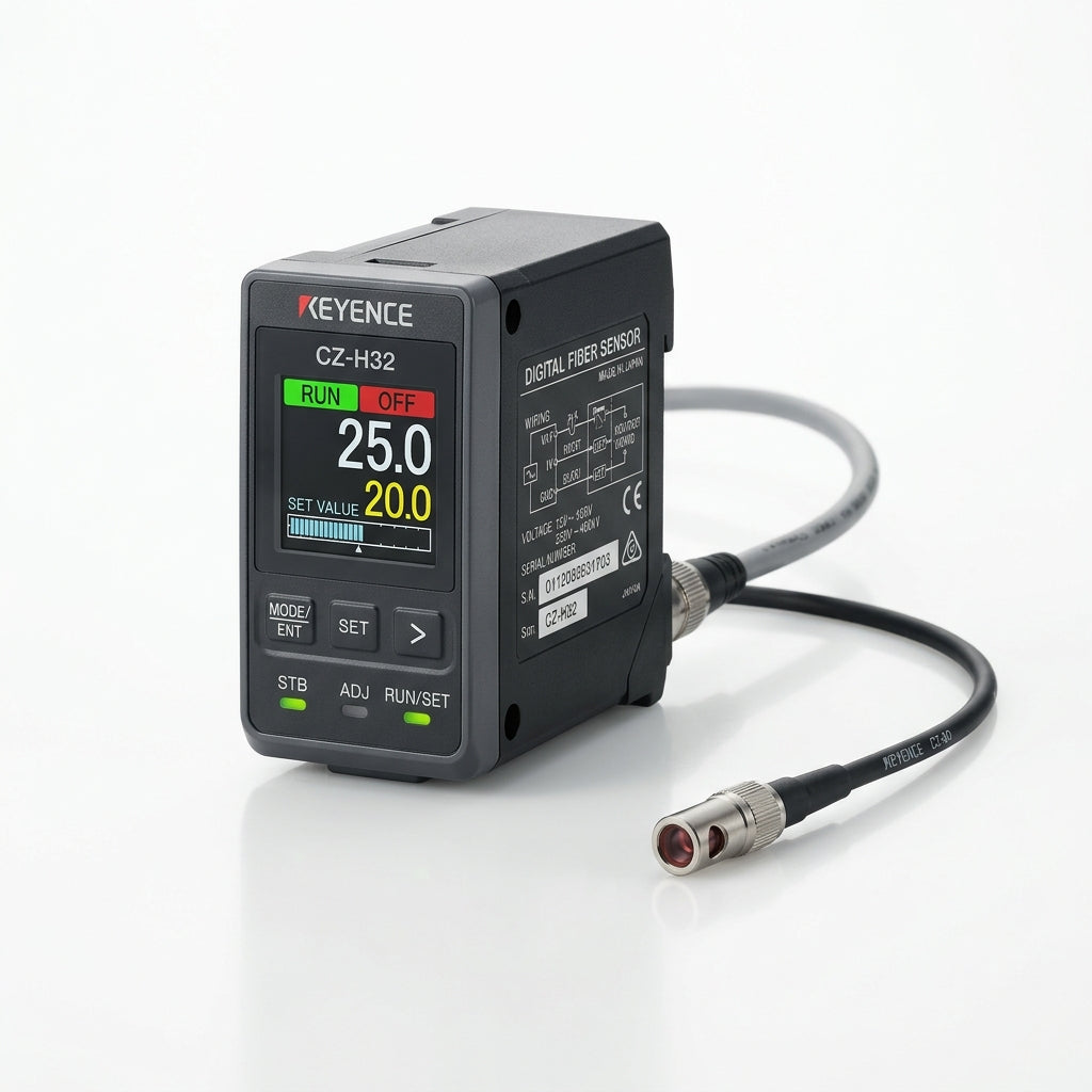 KEYENCE CZ-H32 Cabezal de sensor reflectivo, punto variable