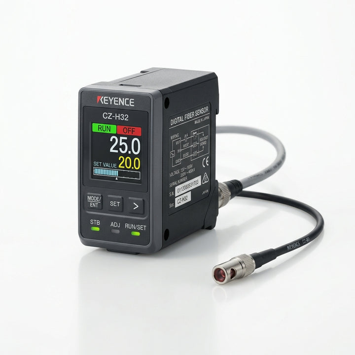 KEYENCE CZ-H32 Cabezal de sensor reflectivo, punto variable