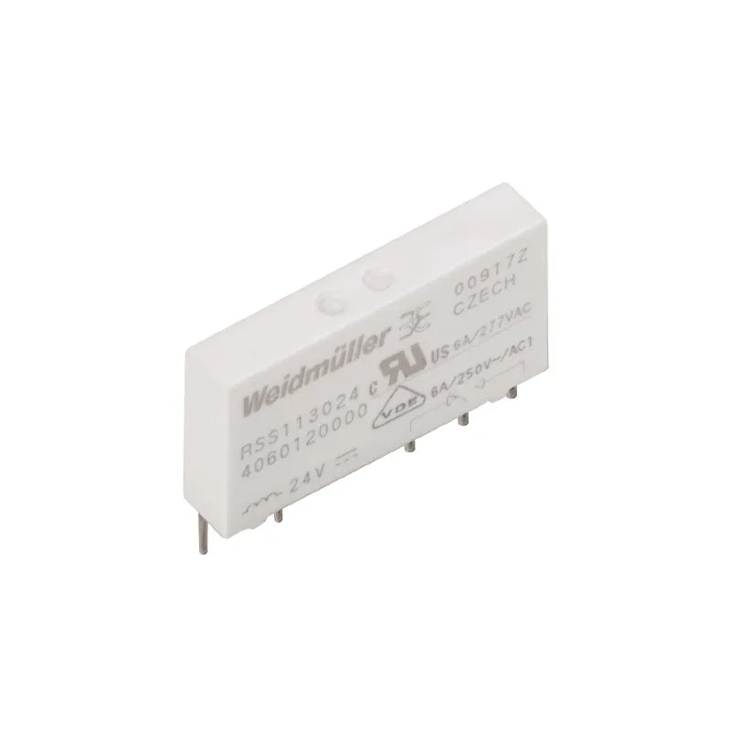 RSS113060 Relevador electromecánico 5 pines 60VCD 1CO 1NA1NC AgNi 6A 250V