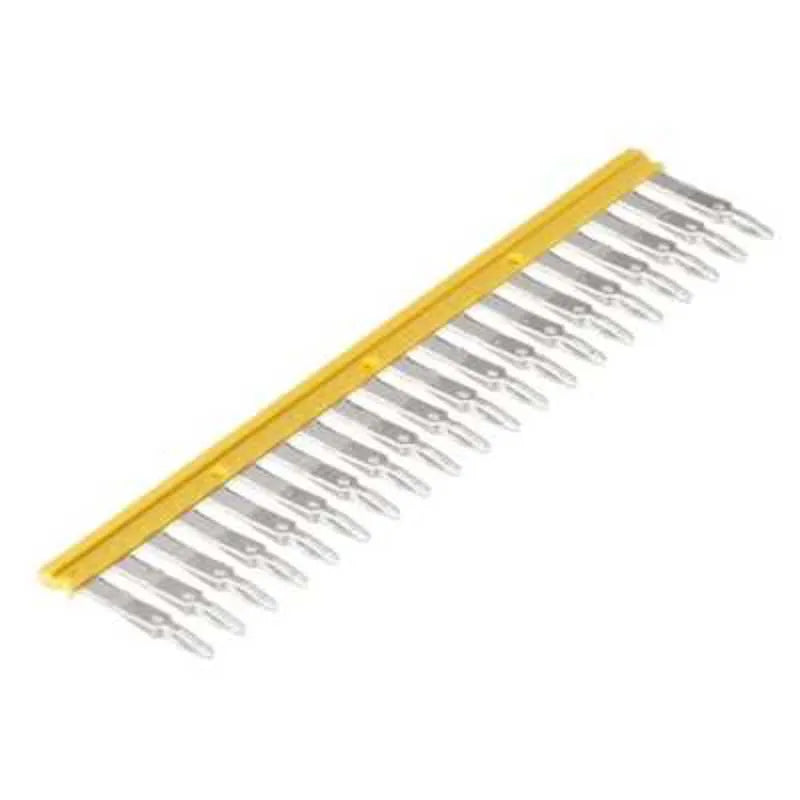 ZQV 2.5N/20 Puente enchufable amarillo de 20 polos para WDU/ZDU/ZDK… de 2.5 mm²