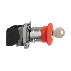 PULSADOR TIPO HONGO CON LLAVE 1NC TD2
