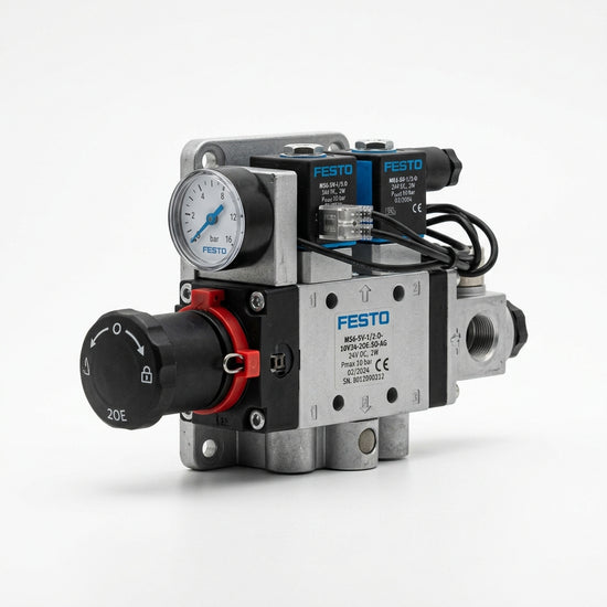 FESTO MS6-SV-1/2-D-10V24-2OE-SO-AG