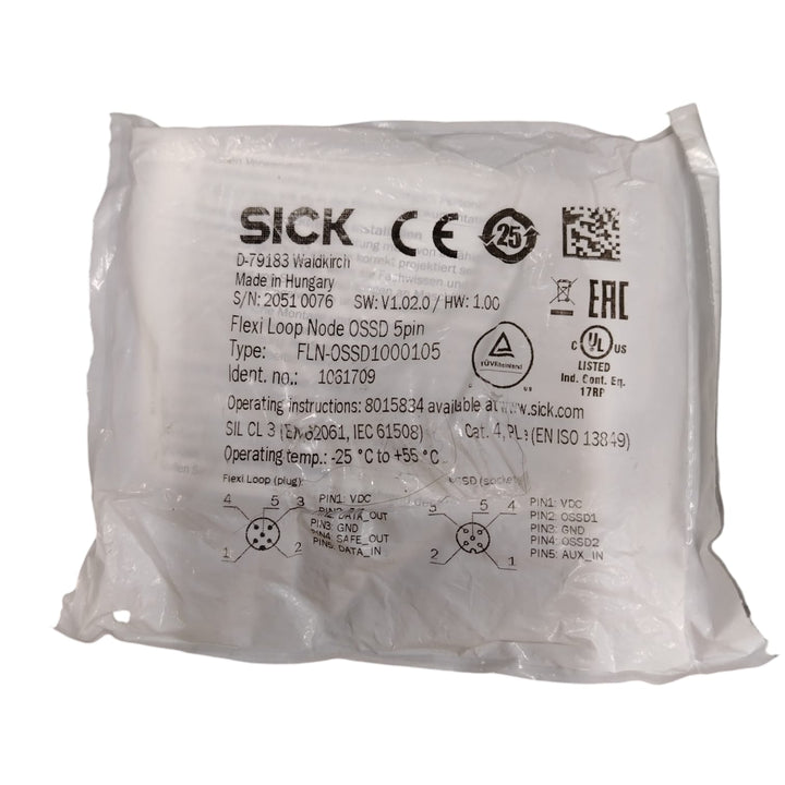 SICK  Fln-ossd1000105 NOVA PARA SENSORES DE SEGURIDAD