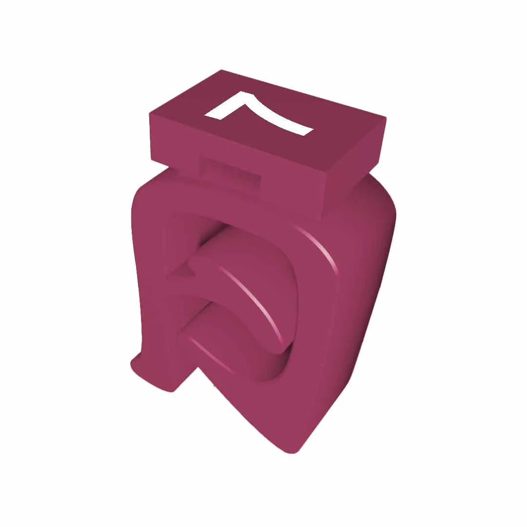 M-FIX O 3.3 VI/WS 7 Señalizador abierto de cable 6-4AWG -7- Violeta 210Pz