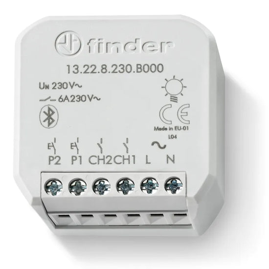 Relé multifunción electrónico con Bluetooth YESLY 110-230VCA 2NA 6A 230V