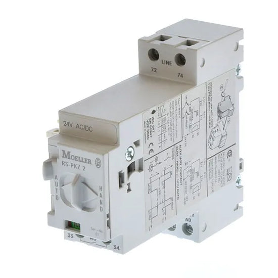 S-PKZ2(220–240V50/60Hz,DC) Operador remoto 220-240VUC para NZM