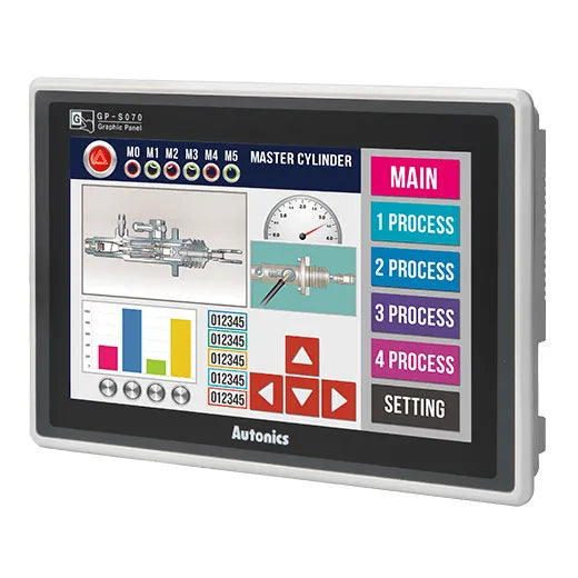 LP-S070-T9D6-C5T PLC+HMI 7″ 800X480 dots TFT Color LCD 16DI 16DO Terminal 24VDC