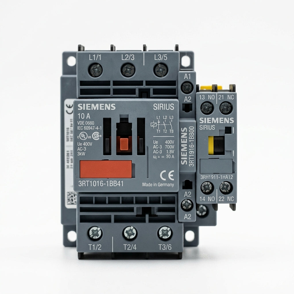 SIEMENS 3rt1016-1bb41+3rh1911-1ha12+3rt1916-1bb00
