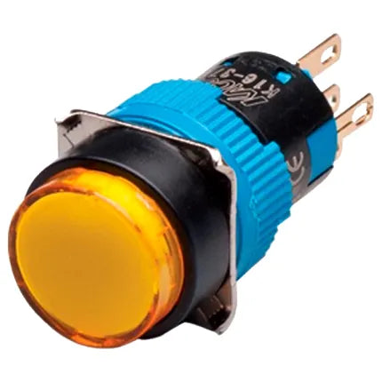 P MOM IL REDONAMAR 24VDC DE 16MM DPDT 3A