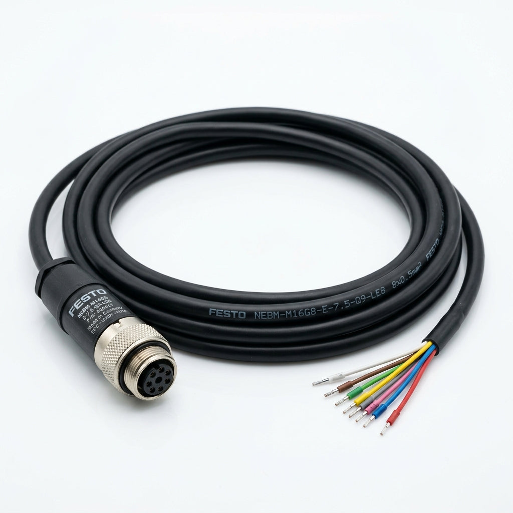 FESTO NEBM-M16G8-E-7.5-Q9-LE8