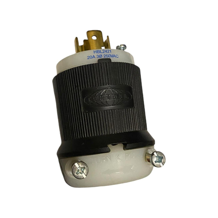 Hubbell HBL2421 enchufe de bloqueo