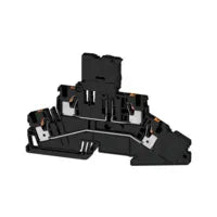 A2T 4 FS-FT 10-36V BK Clema 2-Pisos 4 conexiones 4mm² 24-10AWG 6.3A 250VCA Negro