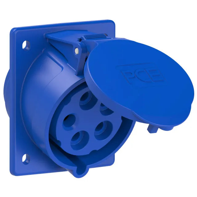 2306 Base empotrar 3P+N+T 9H 32A 230V IP44 Azul