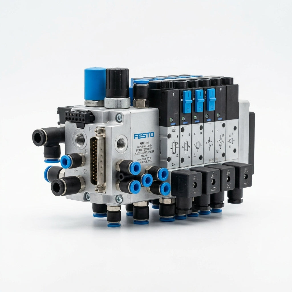 FESTO 34P-MS6-UED-UE5FEFEFEFEFF-J5MSJMSJMSJMSJMSMS+H