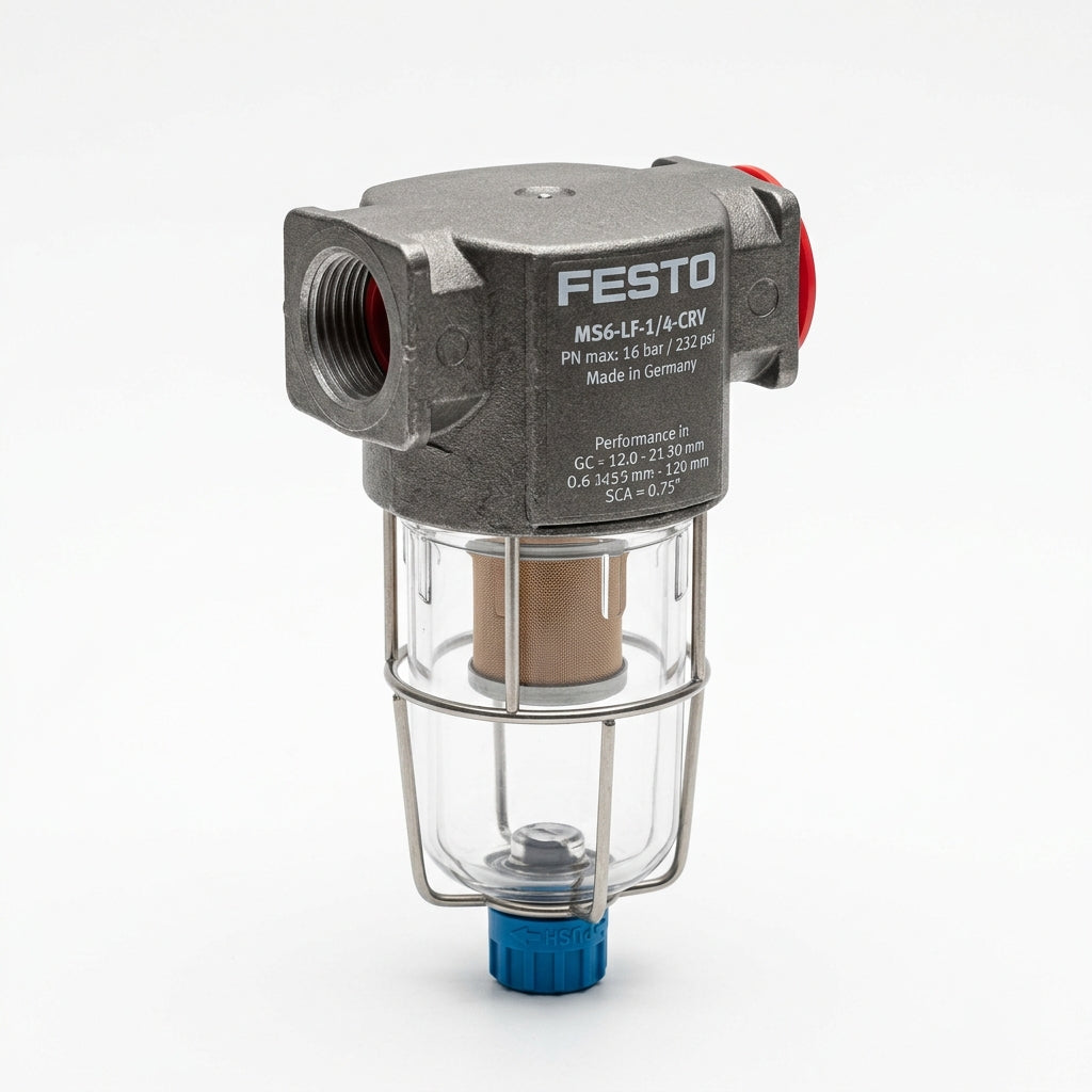 FESTO MS6-LF-1/4-CRV