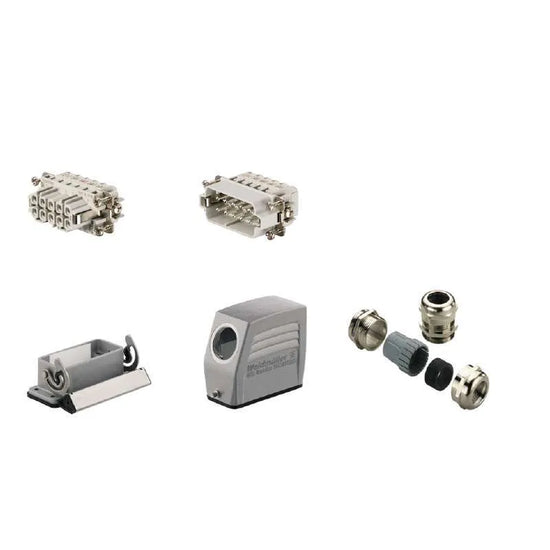 HDC-KIT-HA 10.110 KIT RockStar Salida lateral 10P+PE 16A 250V Grupo2 PG16
