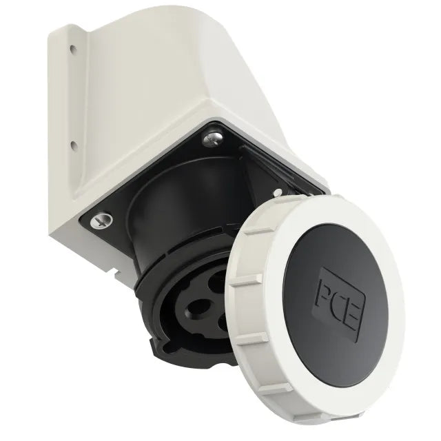 5825 Base mural 3P+T 7H 32A 500V IP67 Negro