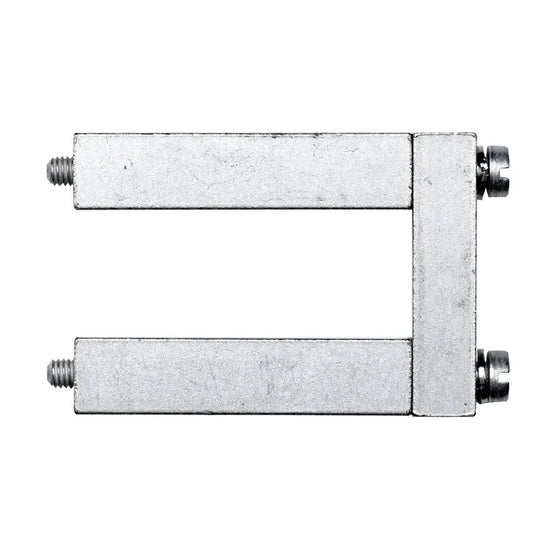 WQV 120/2 Puente atornillable plata de 2 polos para WDU de 120 mm²