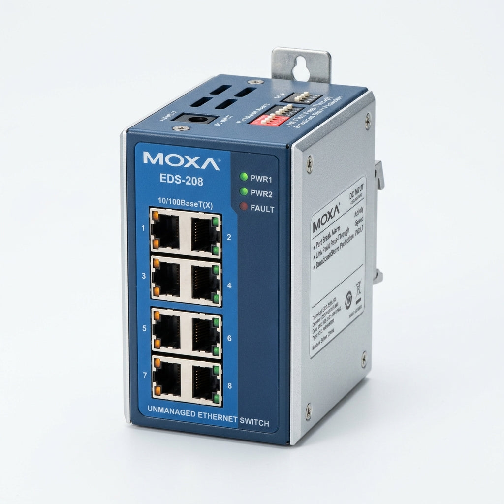 Moxa Eds 208  MÓDULO ETHERNET